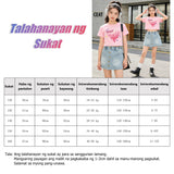 Girls' Denim Mini Skirt Summer Lightweight - Light Blue Washed A-Line Skirt with Front Button Closure - Versatile Casual Half Skirt for Kids