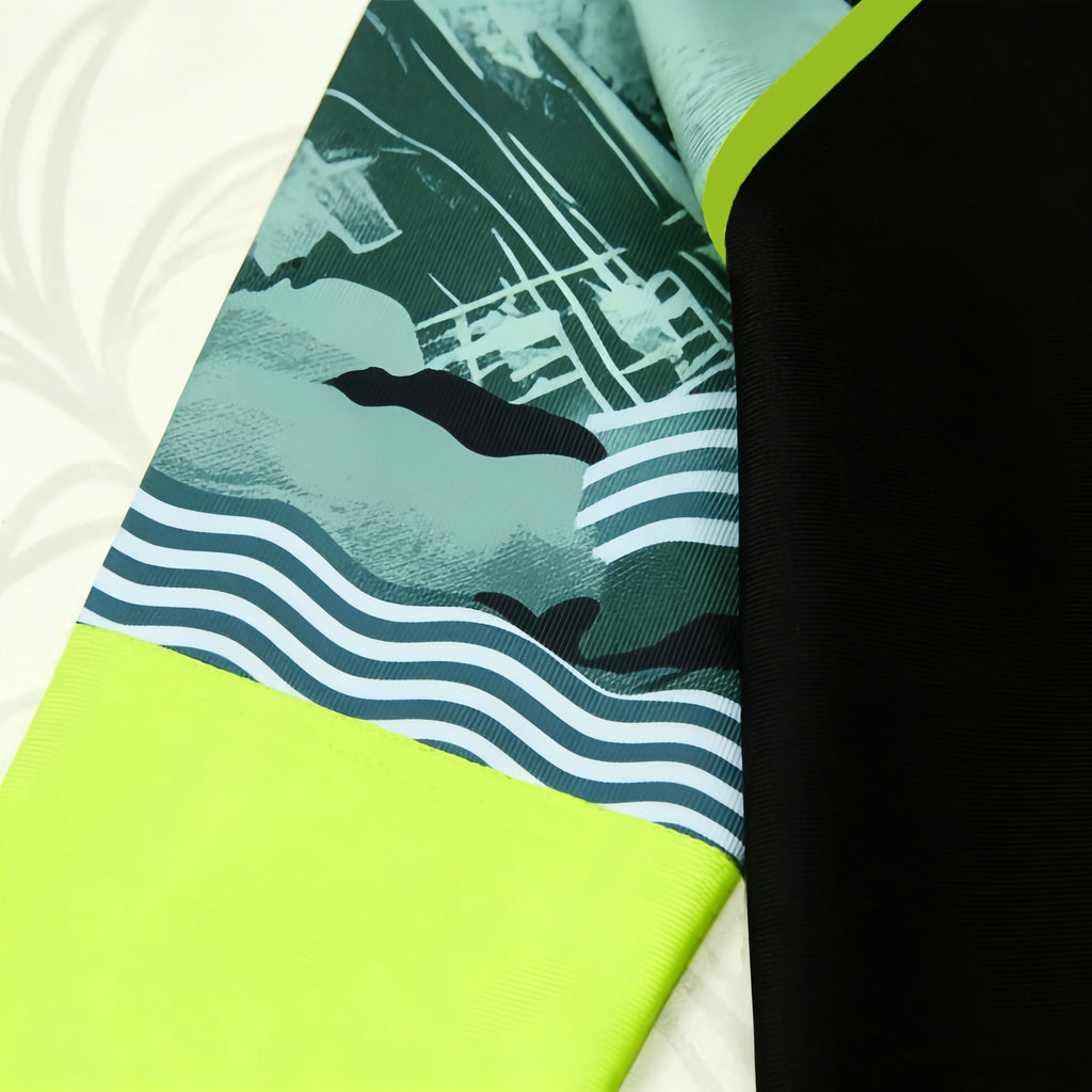 New 2PC Rashguard Set for Kids New Long Sleeve Tops + Short Quick Dry Swimwear for Boys 3-11Y