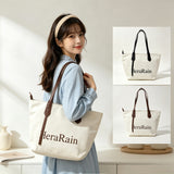 Chic Minimalist Style Shoulder Bag Trendy HeraRain Design Everyday Casual Office School Tote Bag for Women