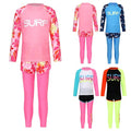 Kids 3-Piece Rashguard Swimsuit - UPF 50+ Sun Protection (3-12Y)