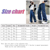 Graduation school pants for kids boyKids Korean Style Denim Cargo Pants, Casual Loose Baggy Maong Pants.
